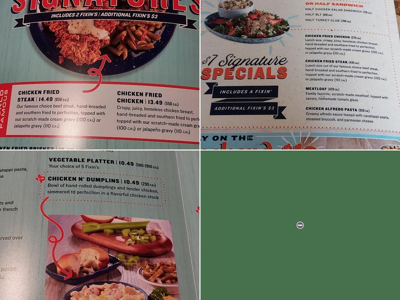 Cotton Patch Cafe Menu