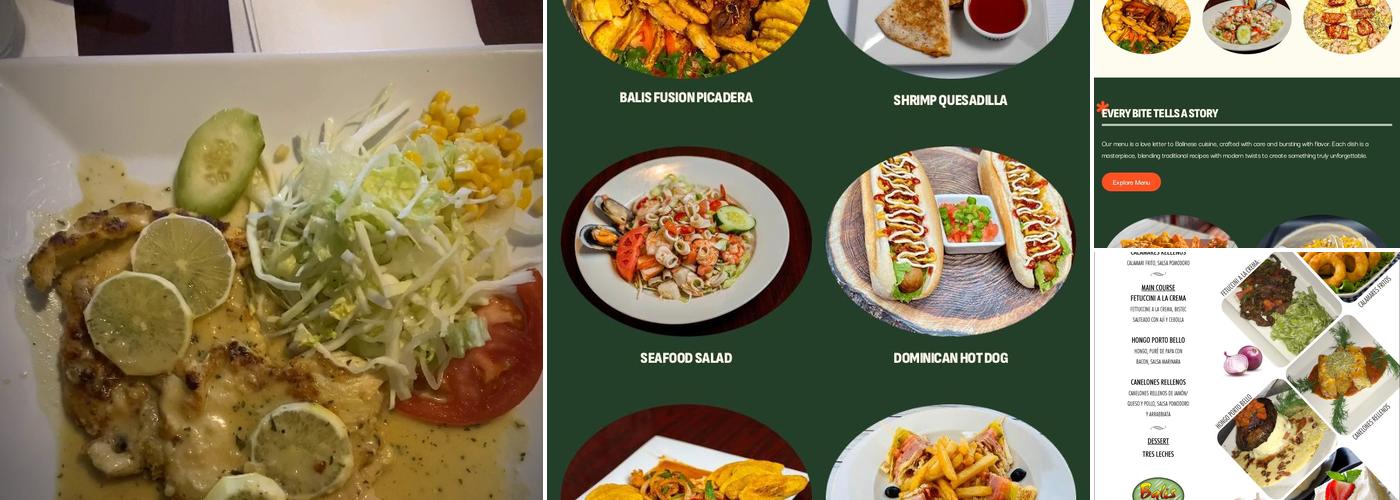 Balis Menu