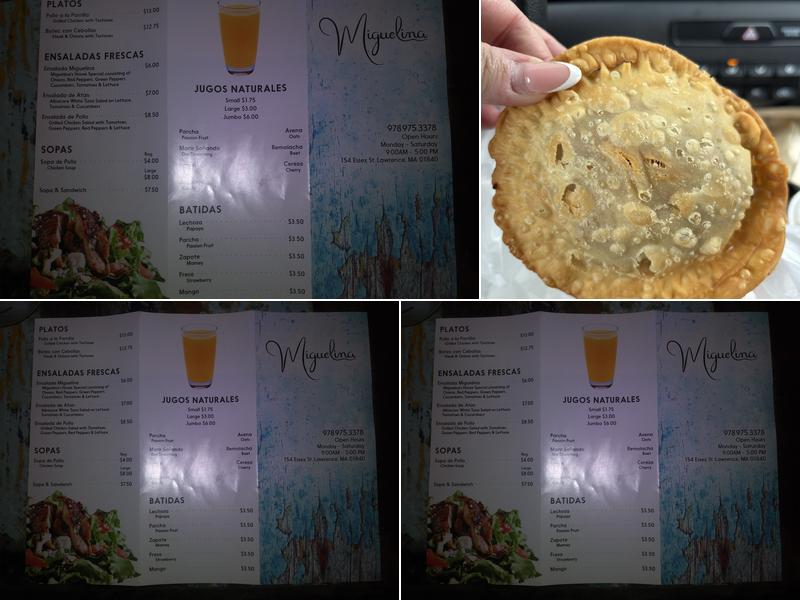 Reposteria Miguelina Menu