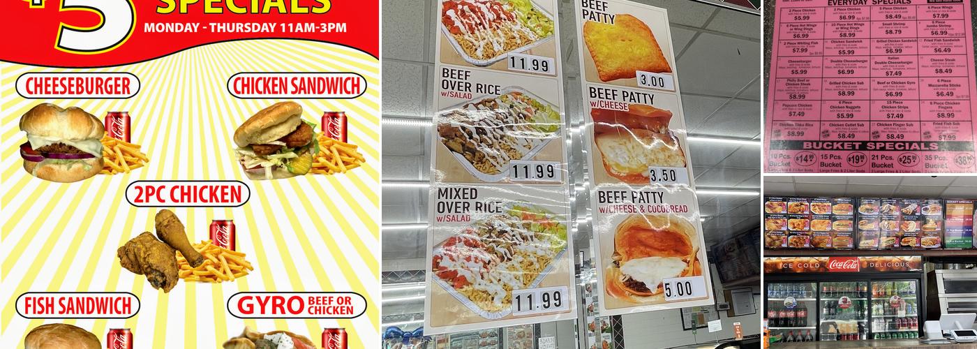 Crown Fried Chicken Menu