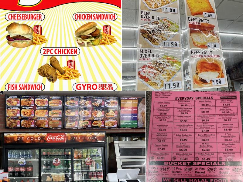 Crown Fried Chicken Menu