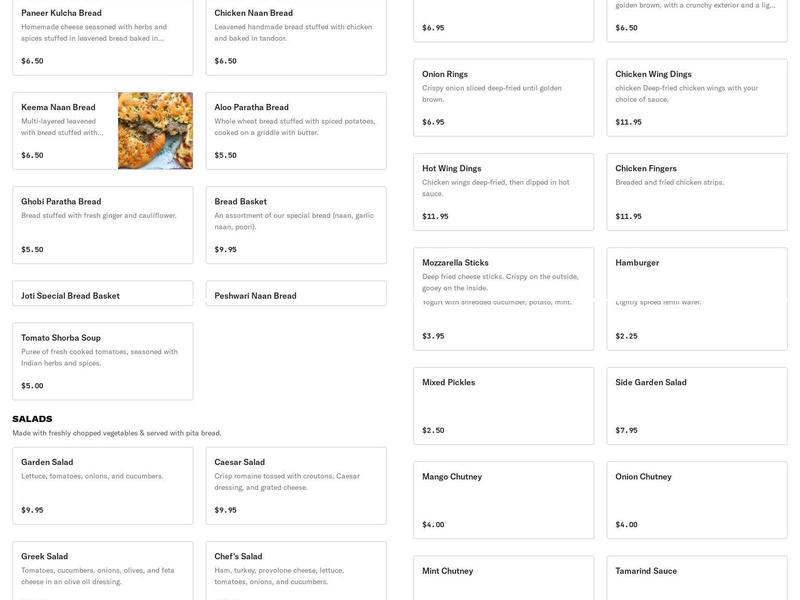 Union Square Pizza & Sub Menu