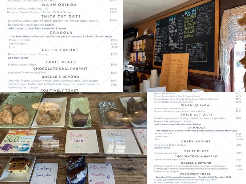 Positively 4th Street Menu