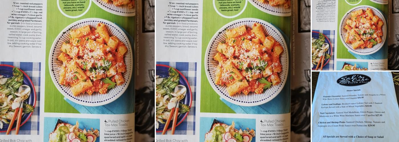 Sal's Coal Fired Pizza Menu