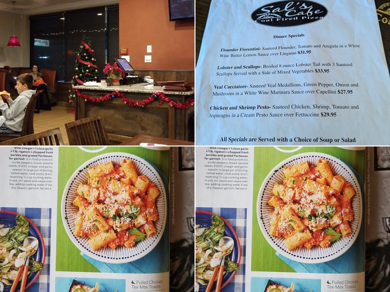 Sal's Coal Fired Pizza Menu