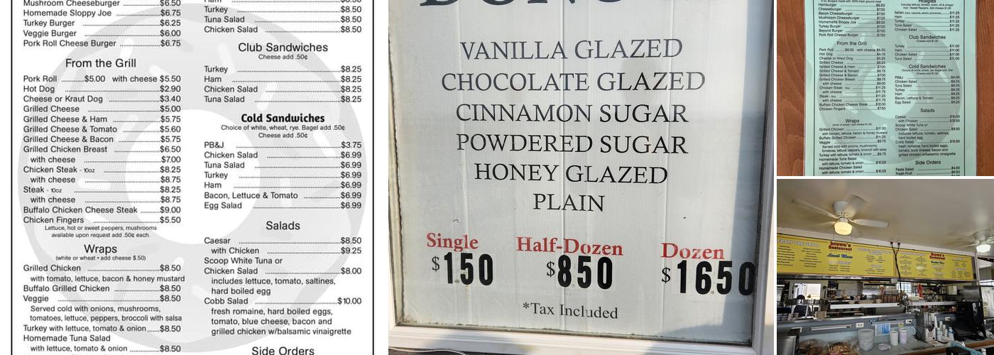 Browns Restaurant Menu