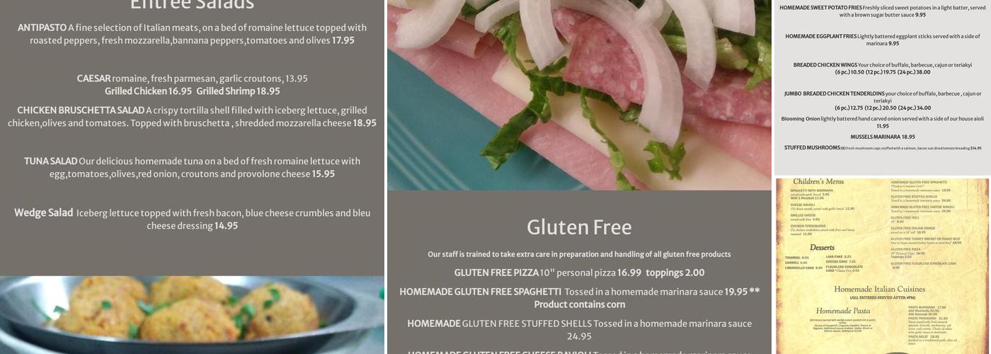 Bayshore Restaurant Menu