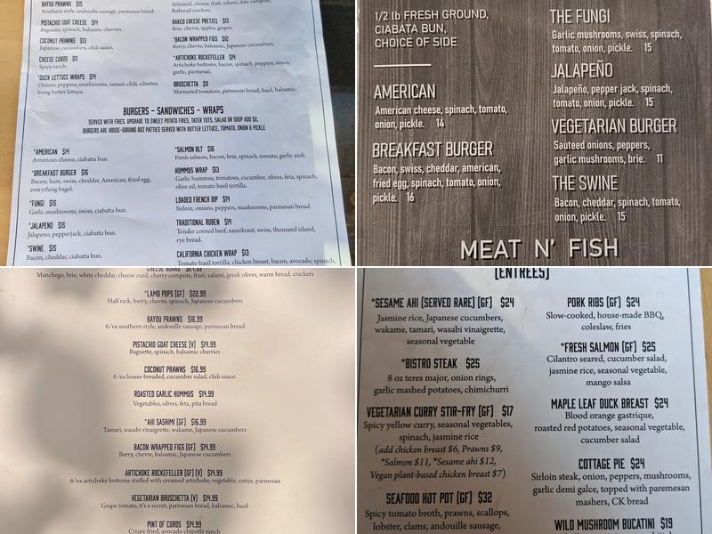 Collective Kitchen Menu