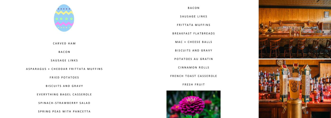 Silver Mill Restaurant Menu