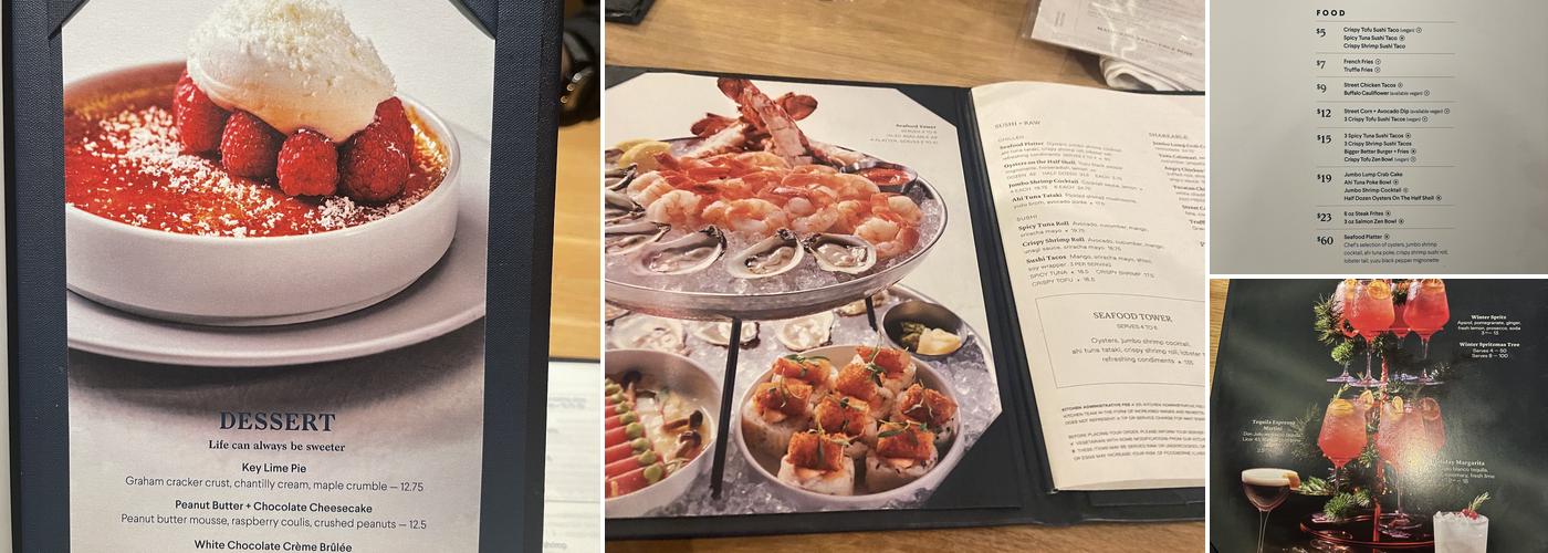 Earls Kitchen + Bar Menu