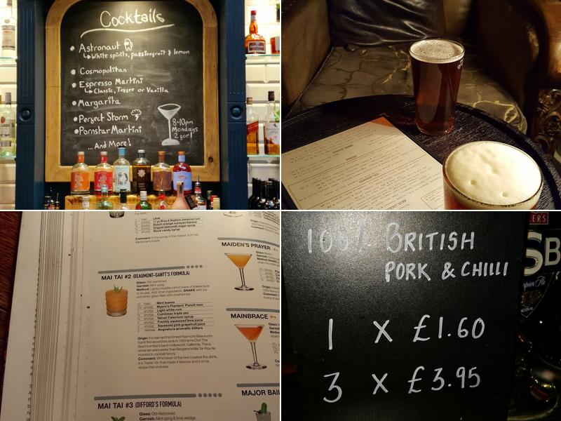 The Surbiton Flyer Menu