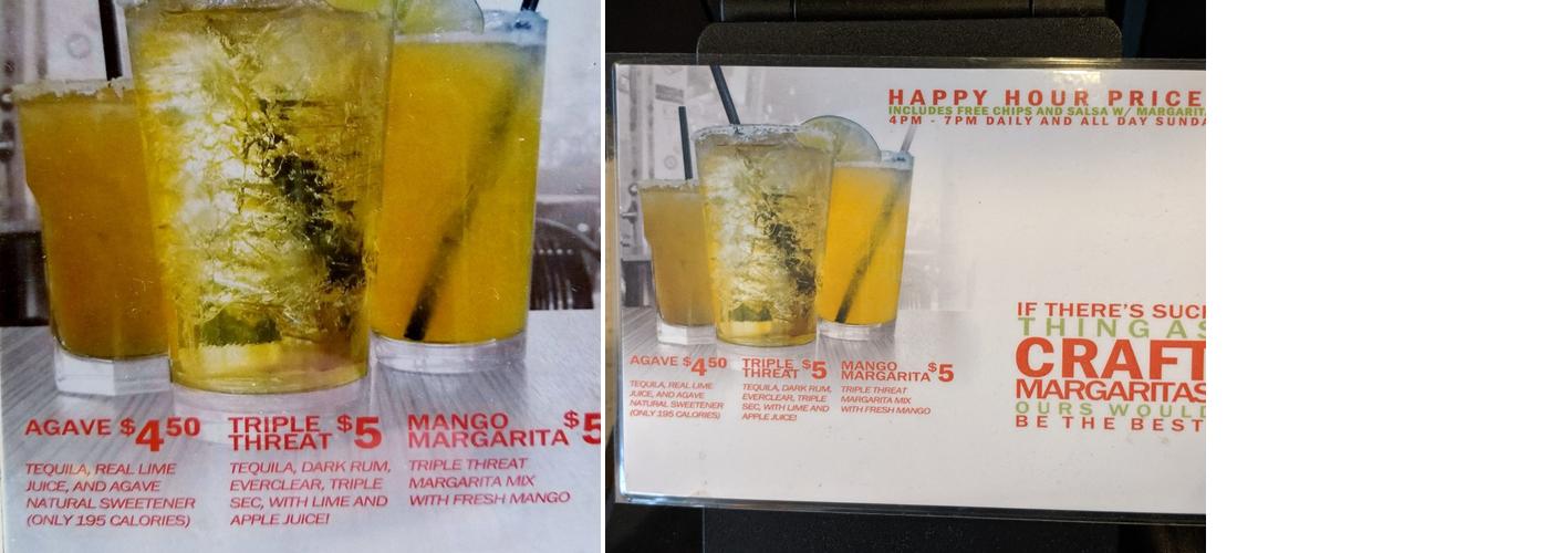 Wahoo's Fish Taco Menu