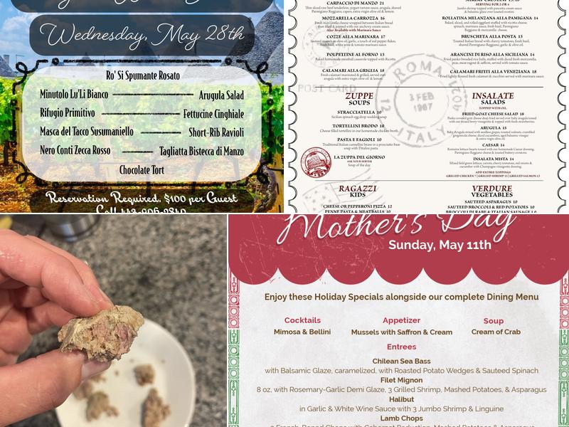 La Posta Pizzeria Menu