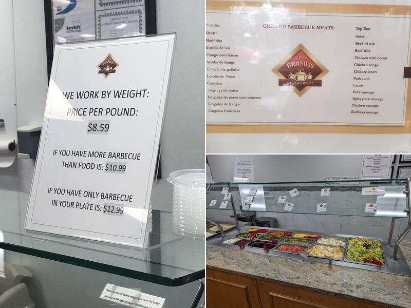 Terra Brasilis Restaurant - Waverly Street Menu