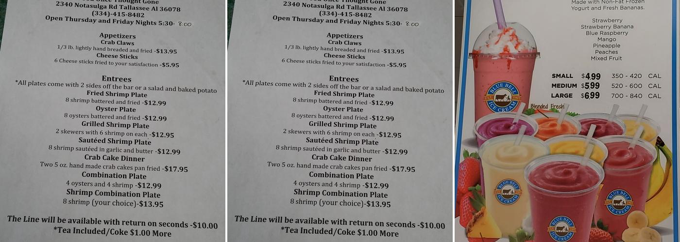 Larry Melvyn's Restaurant Menu