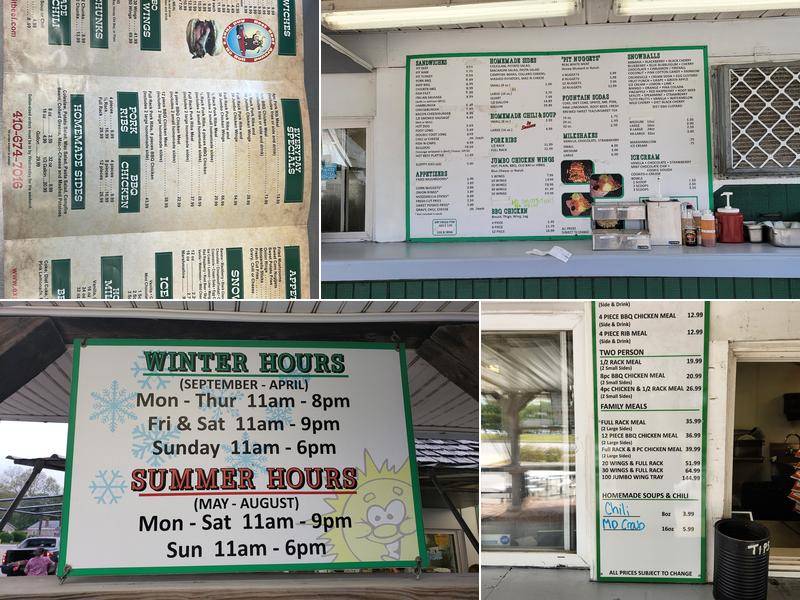 Expressway Pit Beef Menu