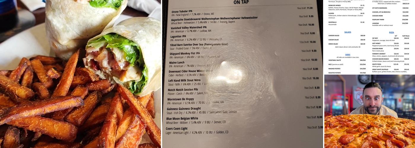 Shoppers Cafe Menu