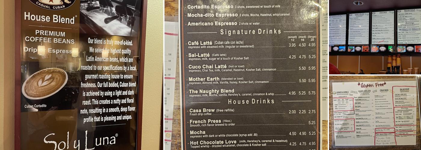 Havana Kitchen Menu