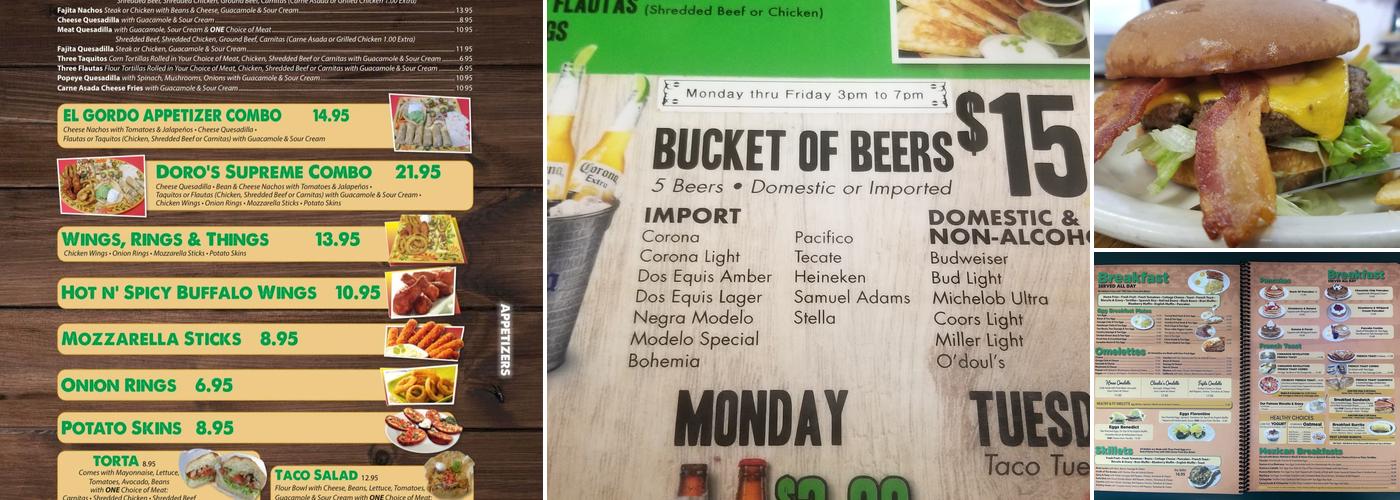 Carnitas Express Menu