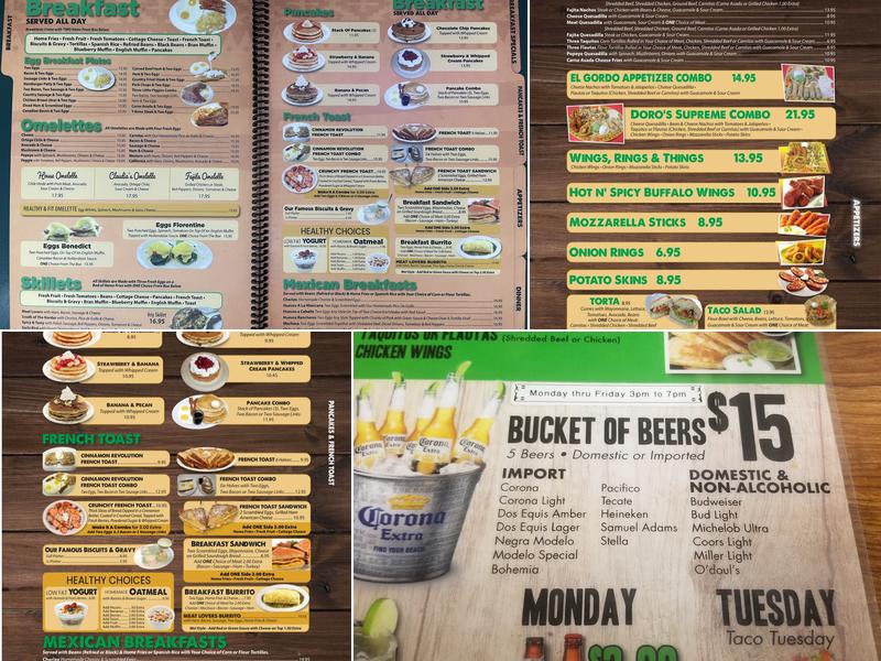 Carnitas Express Menu