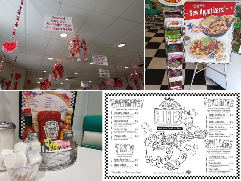 Richie's Real American Diner Menu