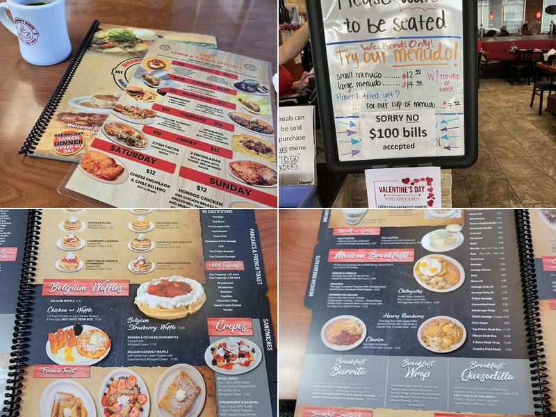 Brandon's Diner Menu