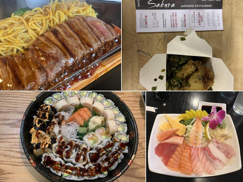 Sakura Japanese Restaurant 5 Pine St, Waltham