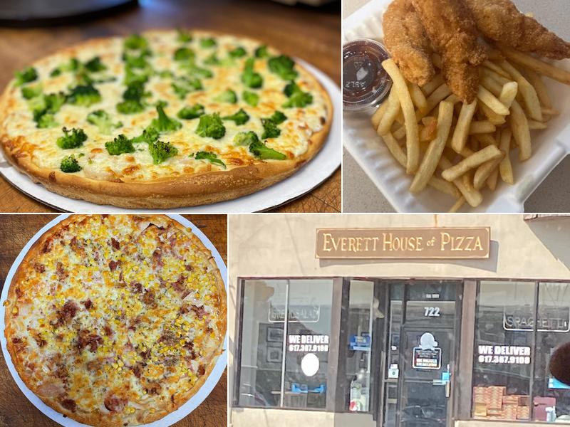 Everett House of Pizza 722 Broadway, Everett