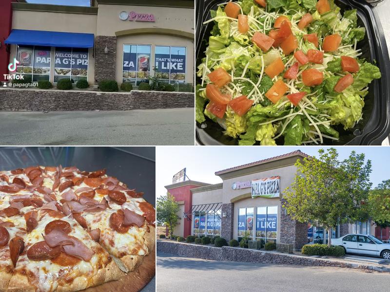 Papa G's pizza, pasta cafe