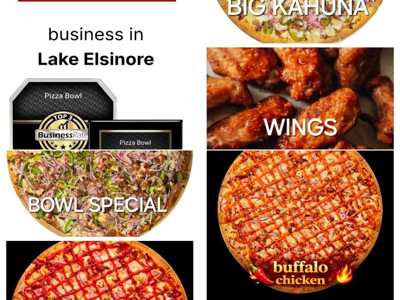 PIZZA BOWL Menu