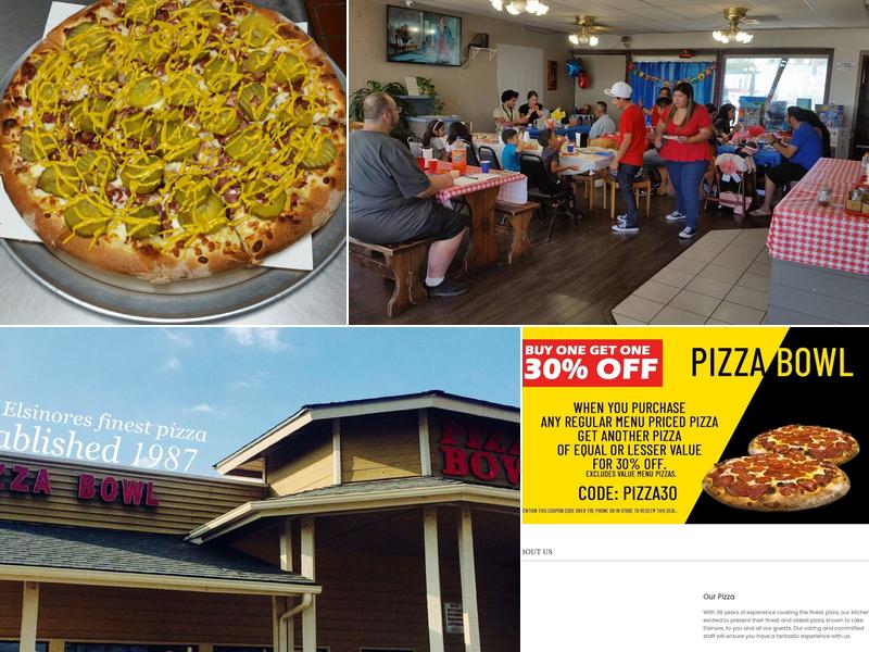 PIZZA BOWL 31681 Riverside Dr M, Lake Elsinore