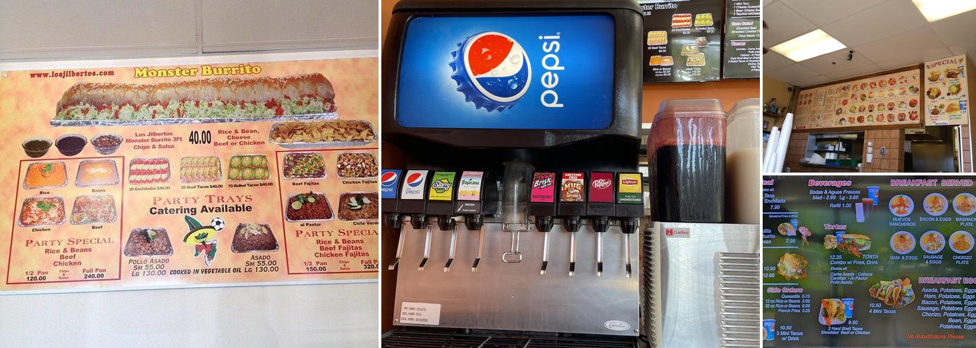 Los Jilbertos Taco Shop Wildomar Menu