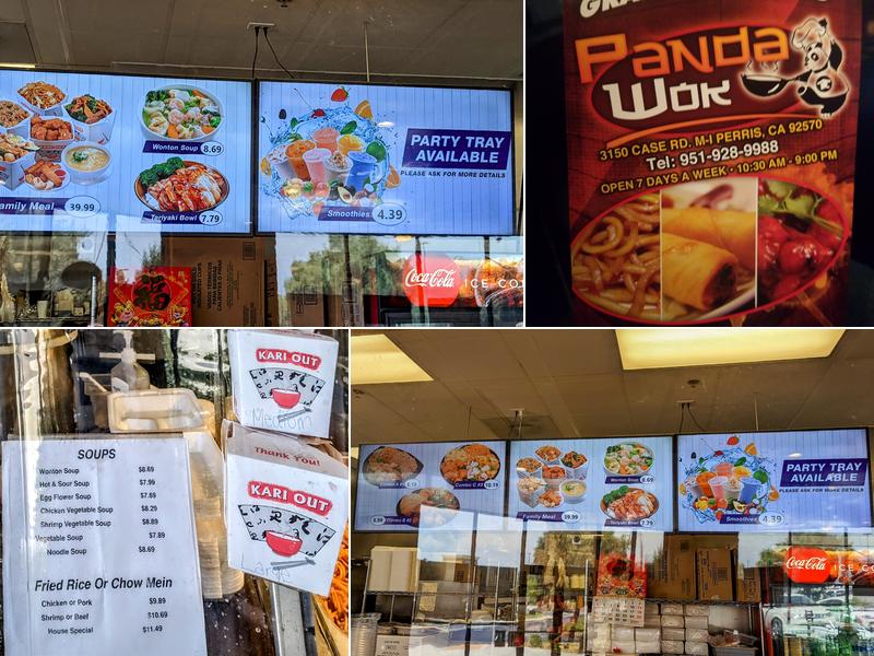 PanPan Wok Menu