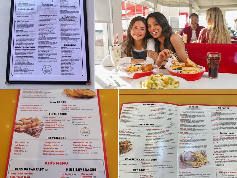 Ruby's Diner Menu