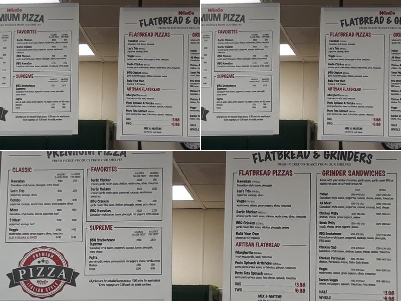 Leonardi's Pizza Menu