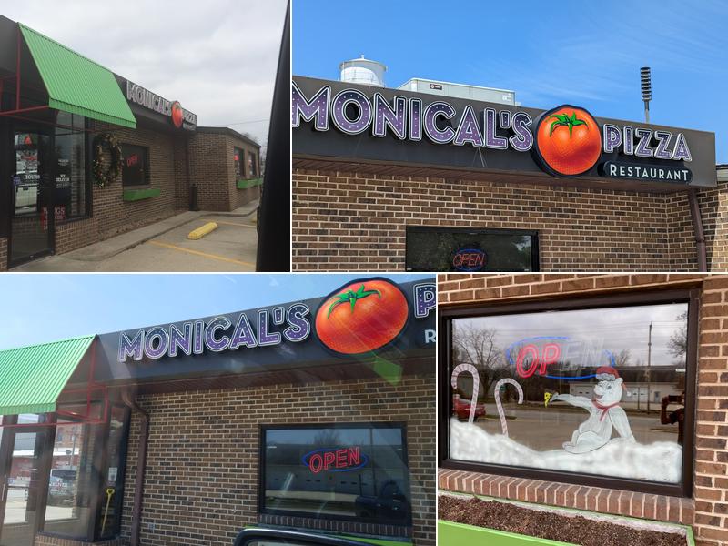 Monical's Pizza 102 N Sycamore St, Villa Grove