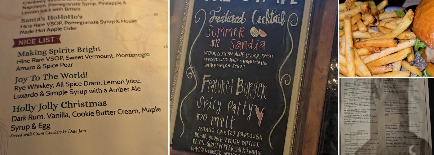 The State Menu