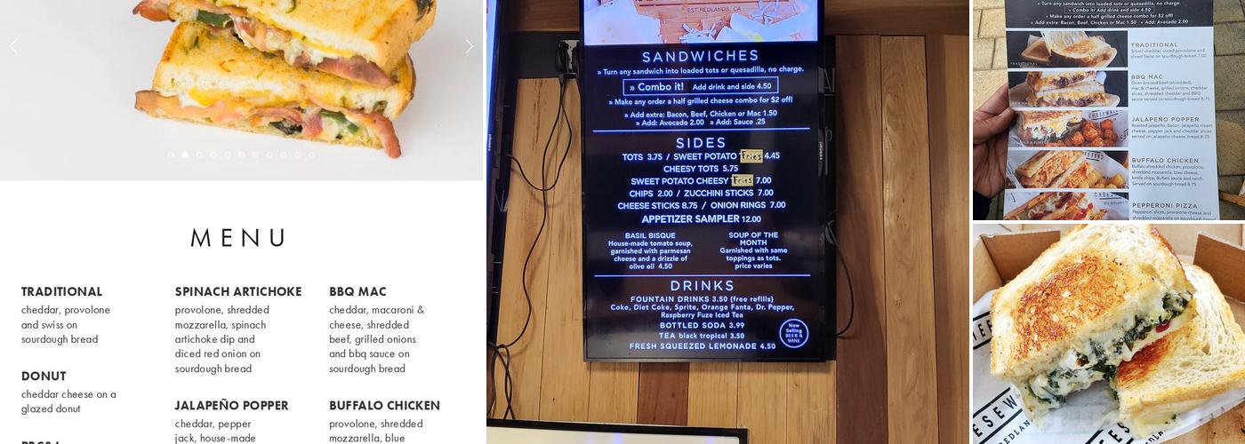 Cheesewalla Menu