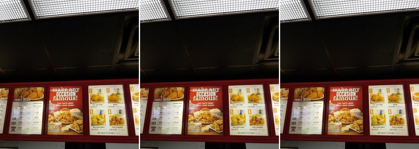 Lee's Famous Recipe Chicken Menu