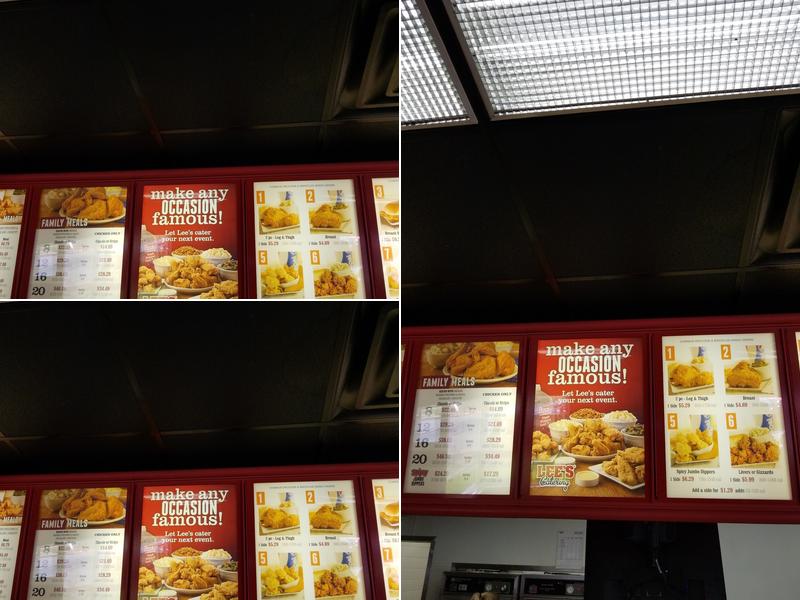 Lee's Famous Recipe Chicken Menu