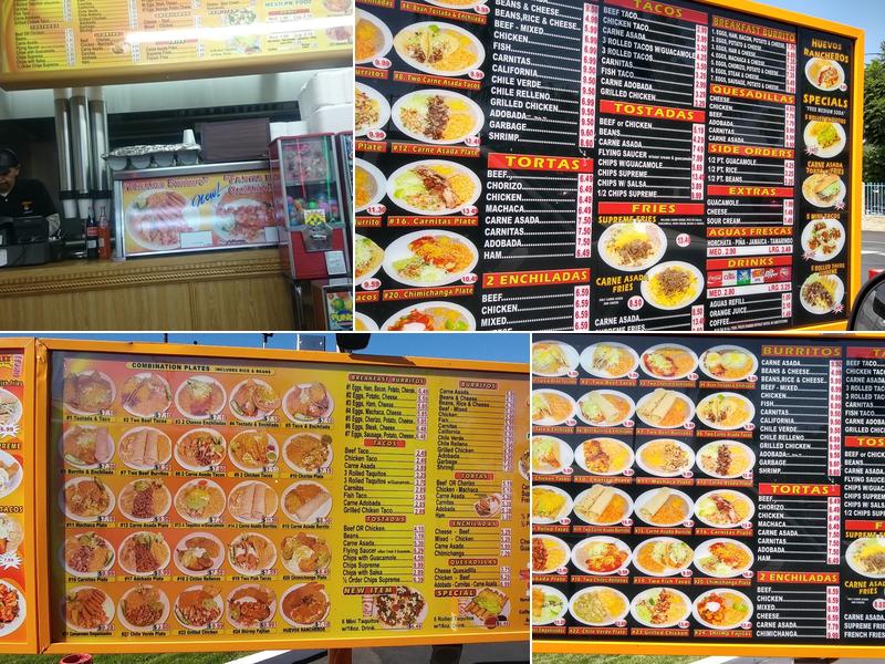 Alberto's Mexican Food Menu