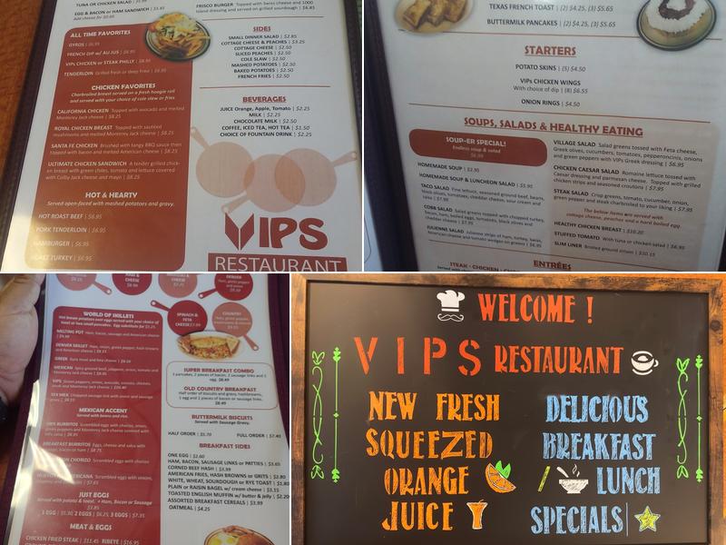 Vips Menu