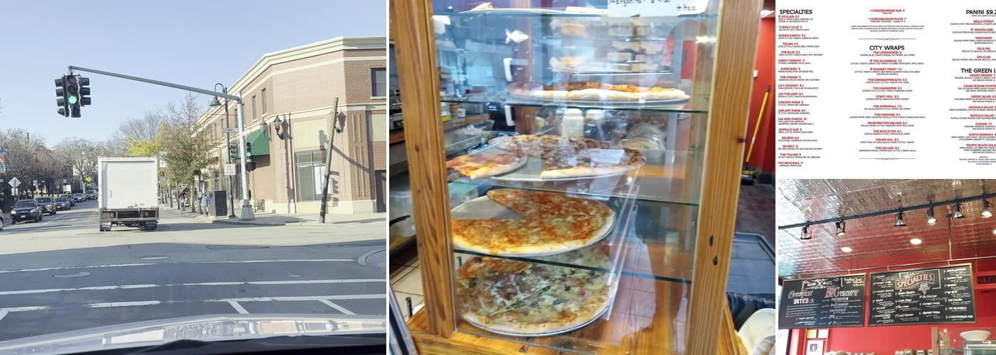 The Brookline Pizza SPA Menu