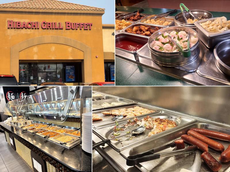 Hibachi grill buffet