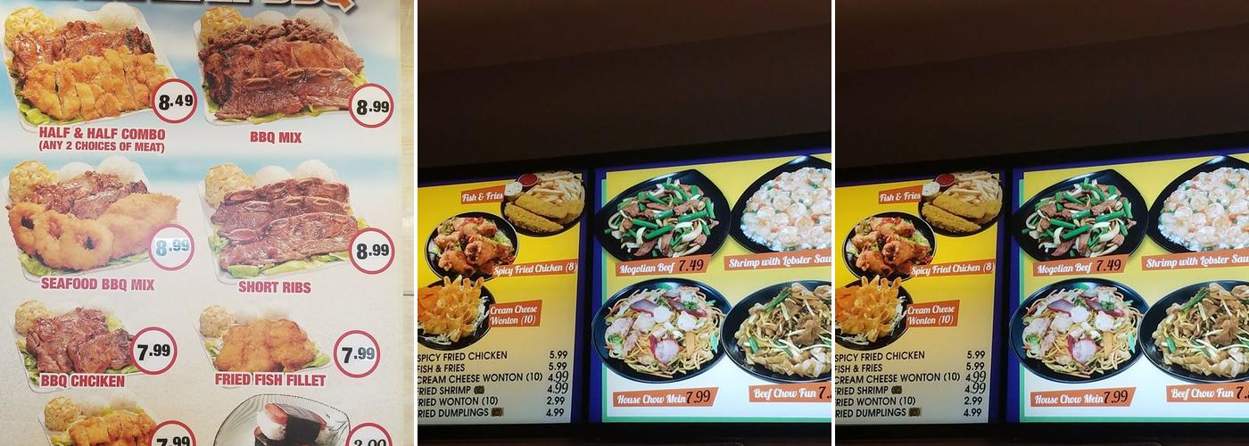 Mr. You QFR Menu