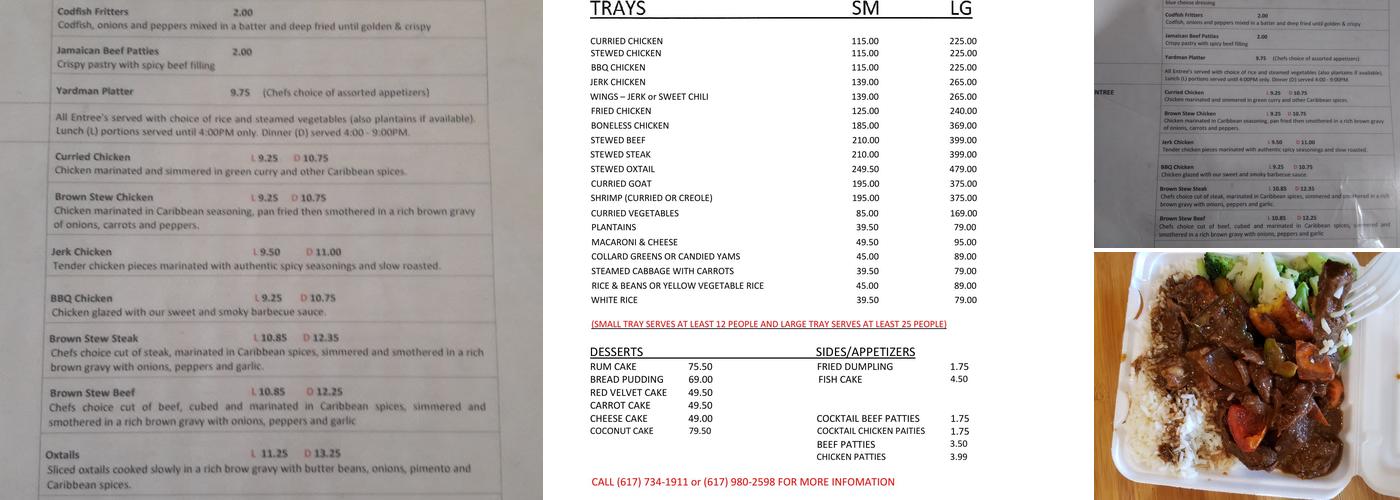 Flames Menu
