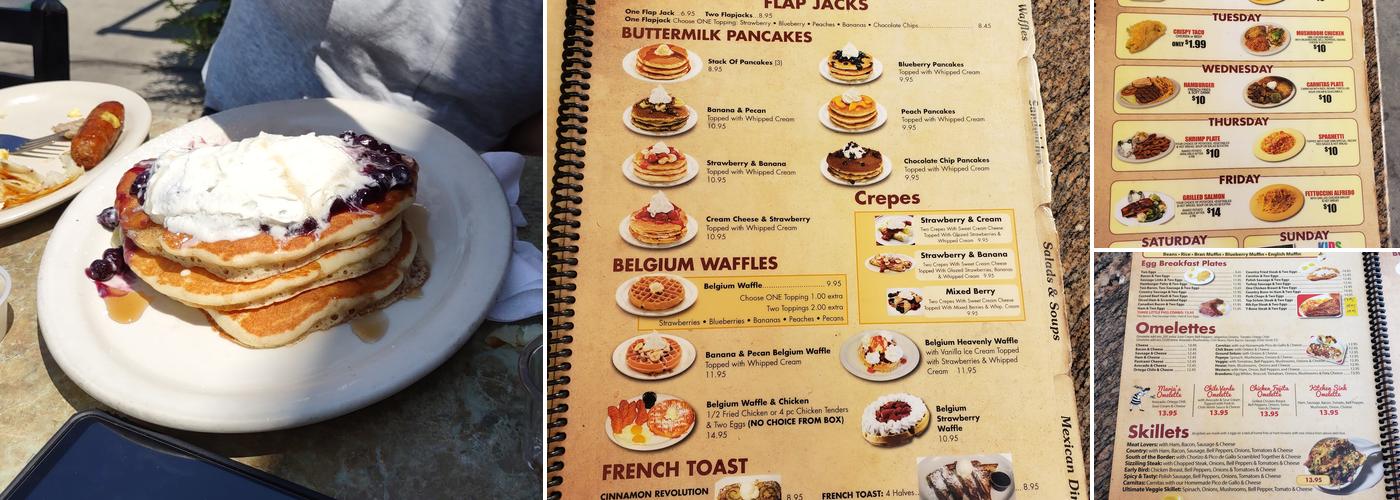 Brandon's Diner Menu