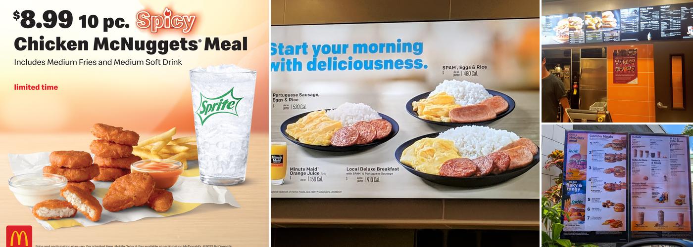 McDonald's Menu