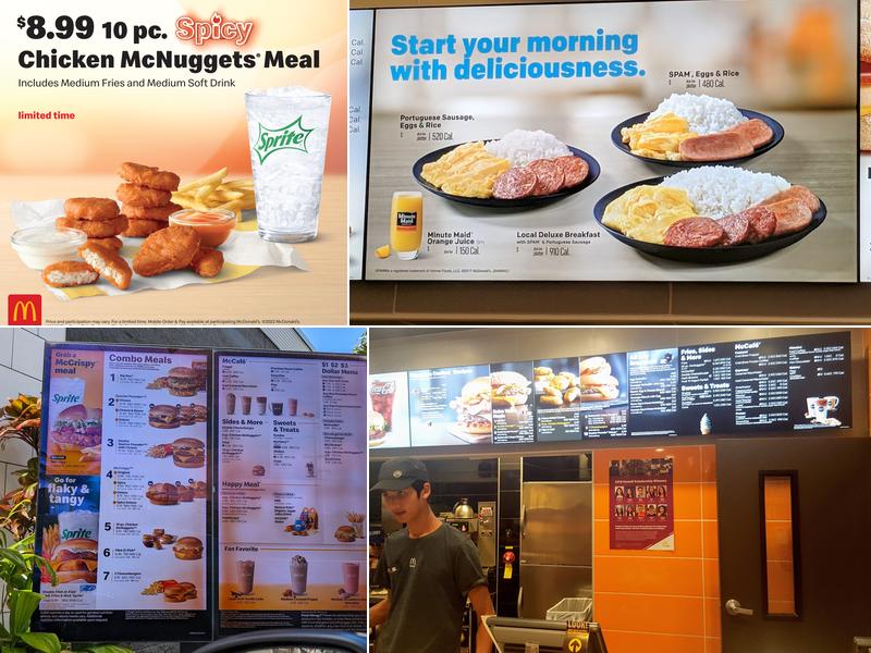 McDonald's Menu