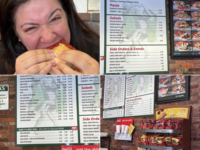 Rockn’ Jay’s Italian Subs Menu